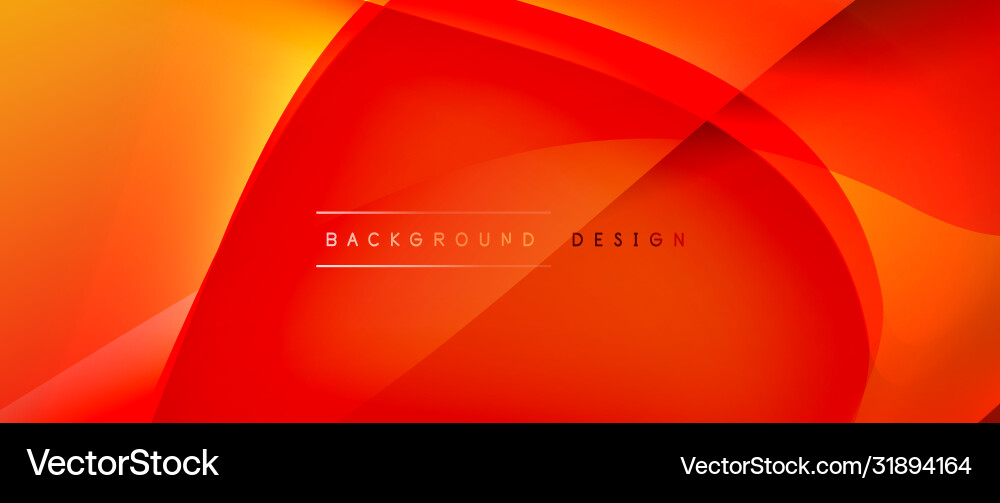 Fluid gradient waves with shadow lines and glowing Fluid gradient waves with shadow lines and glowing Vector Image