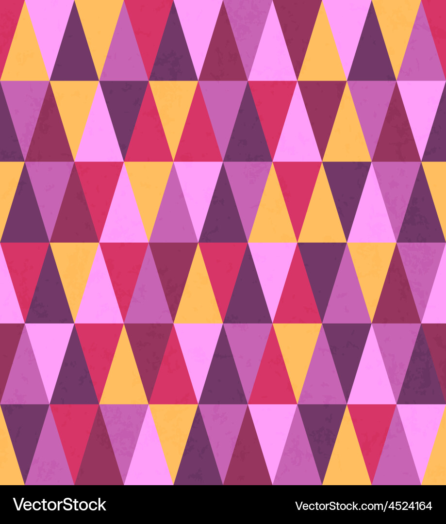 Geometric Triangular Pattern vector image