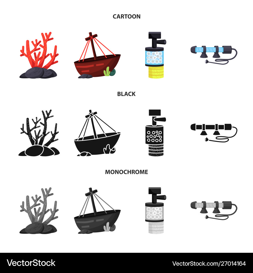 Isolated object natural and hobsign set Vector Image