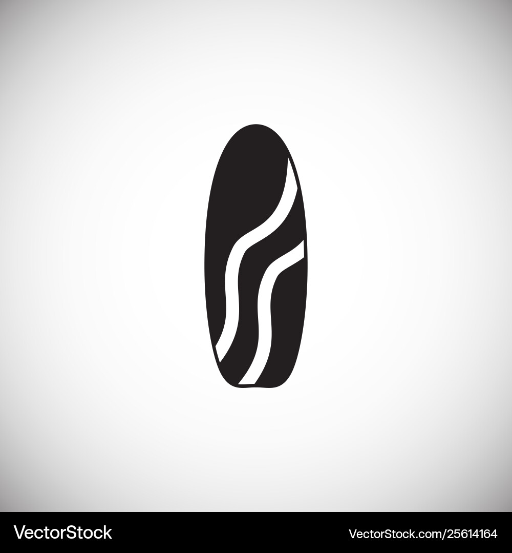 Surfboard icons on background for graphic and web Surfboard icons on background for graphic and web vector image