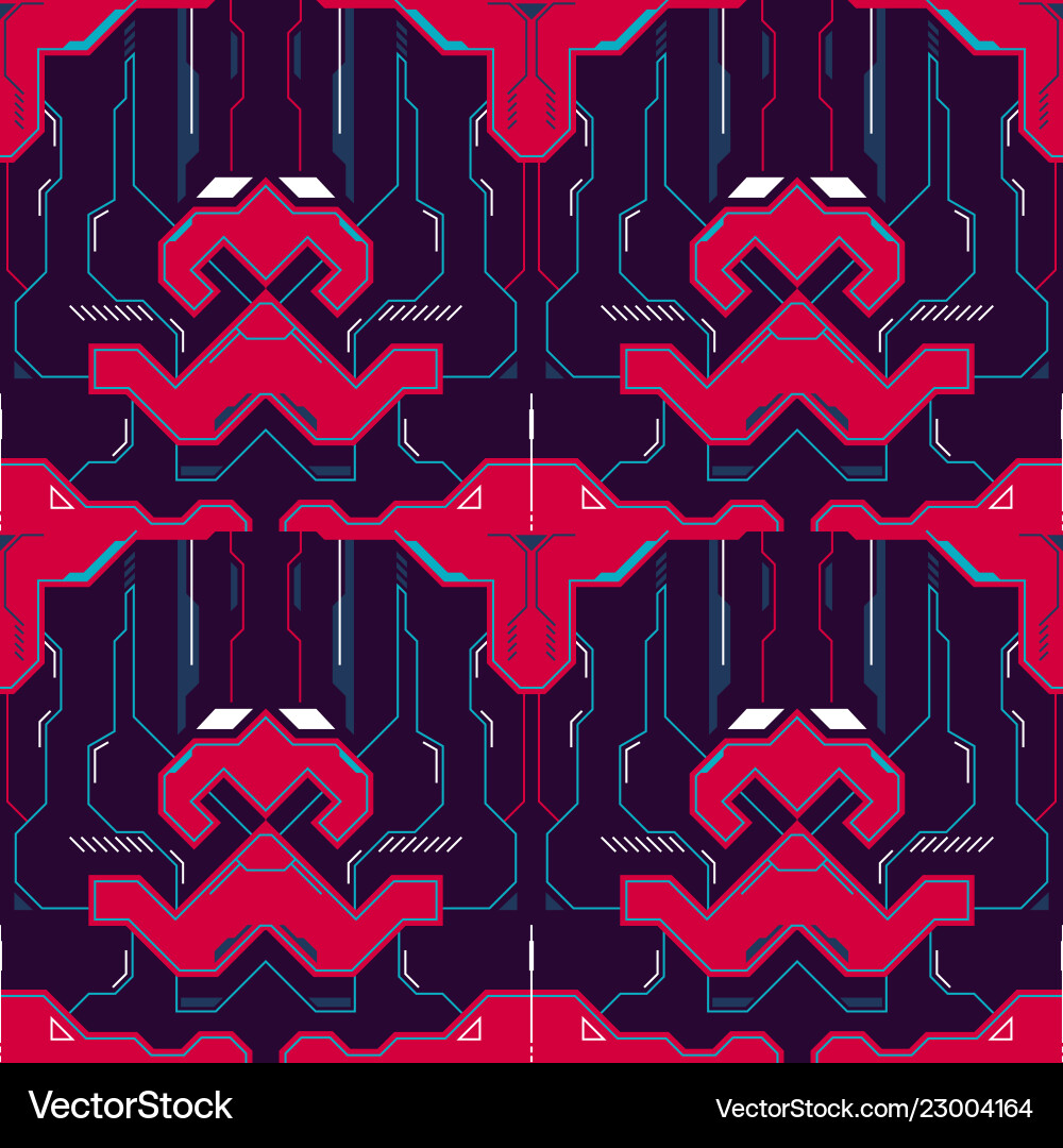 Tech Circuit Pattern vector image