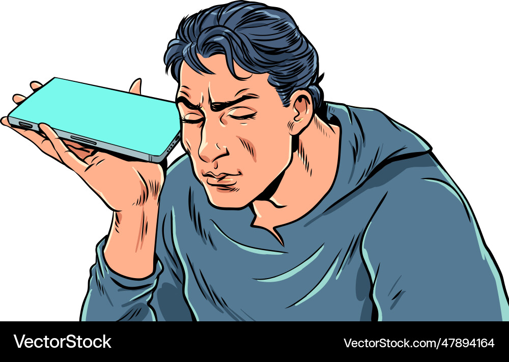 Using voice messages in chats is inconvenient Using voice messages in chats is inconvenient Vector Image