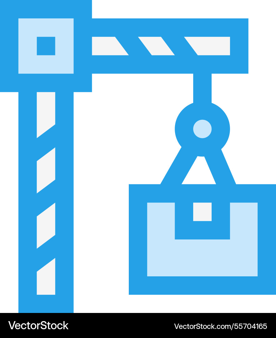 Container lifting icon design Vector Image