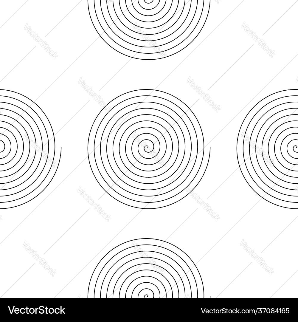 Repeatable pattern with spiral swirl twirl shape Repeatable pattern with spiral swirl twirl shape vector image