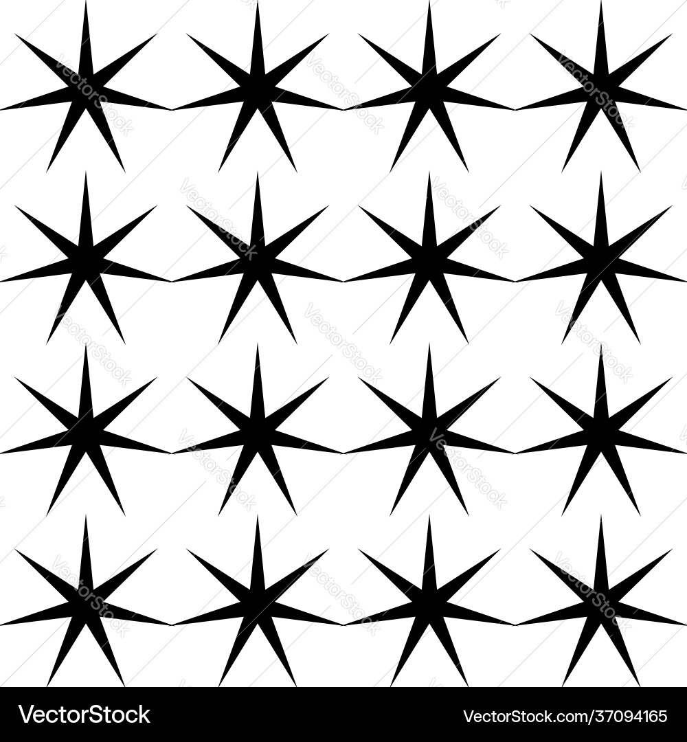 Repeatable seamless star shape pattern Repeatable seamless star shape pattern vector image