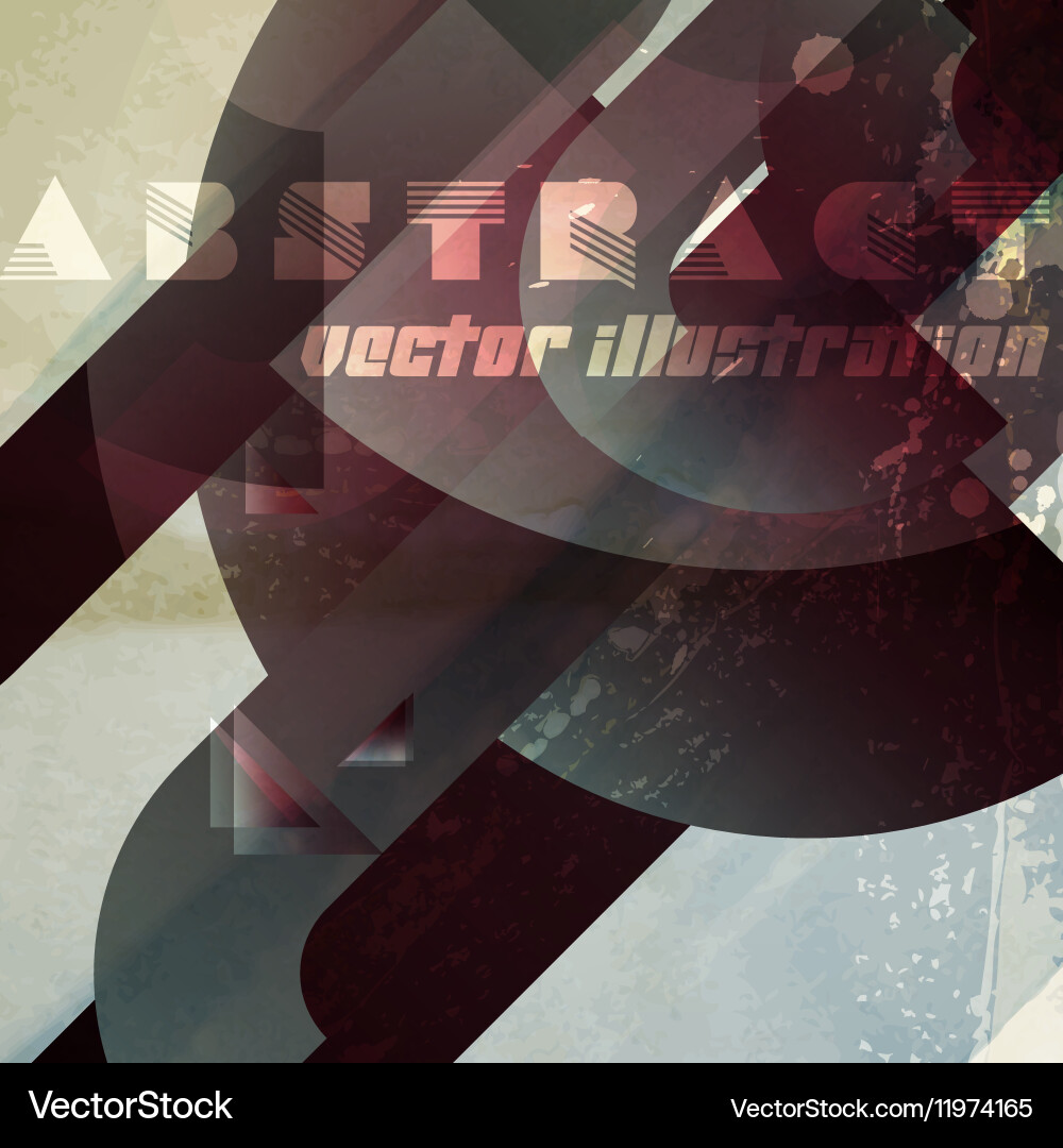 Rustic abstract background vector image