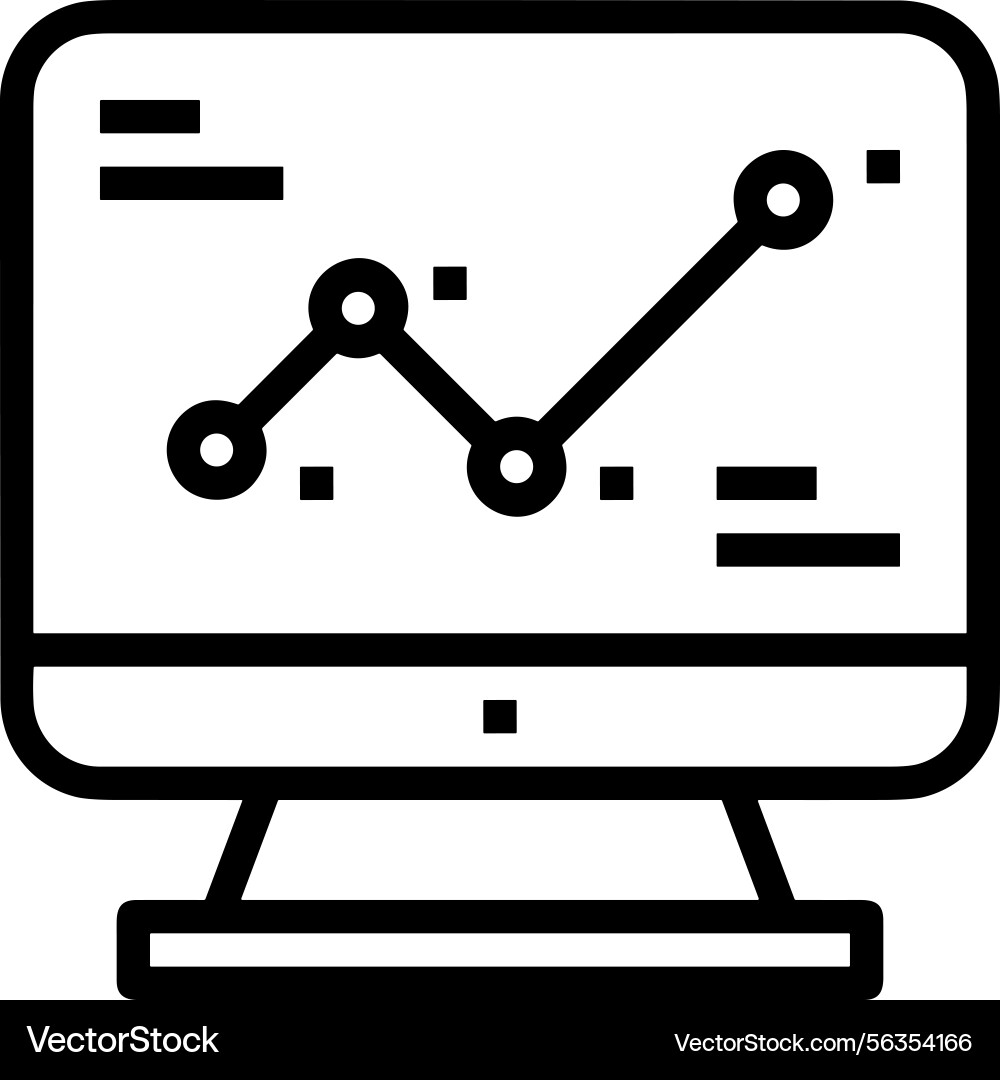 Computer icon symbol image Vector Image