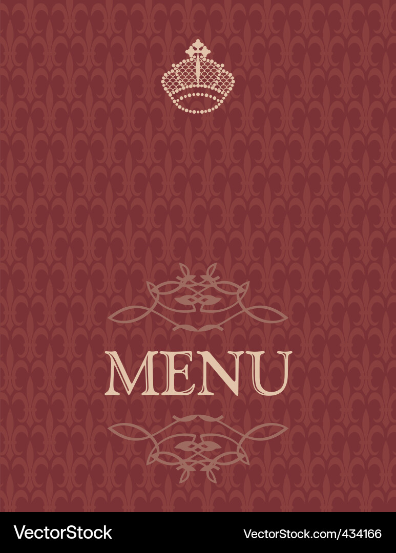 Menu02 Vector Image