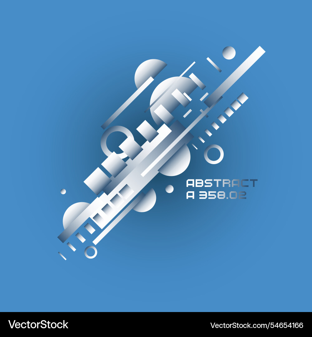 Modern backgrounds with abstract elements Vector Image