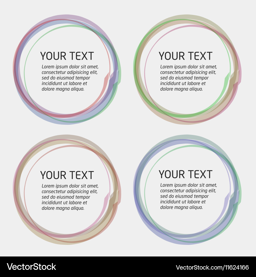 Pattern for the background in form of circular Vector Image