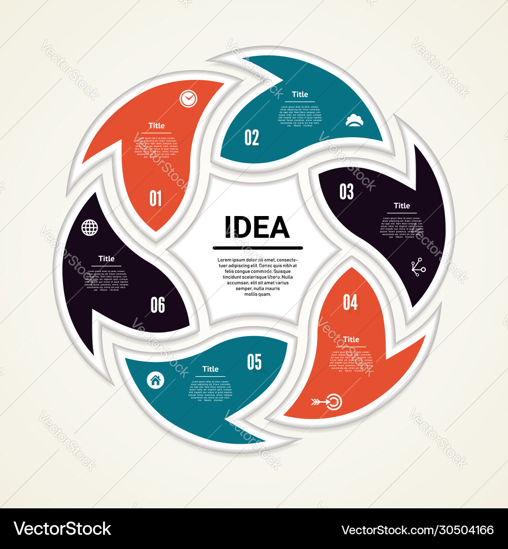 Progress background template for diagram graph Vector Image