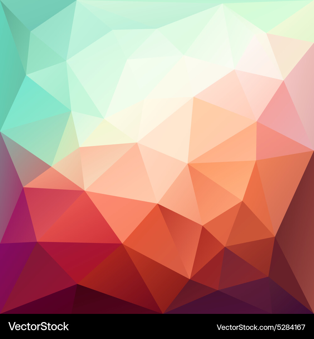 Abstract geometric background with triangle vector image