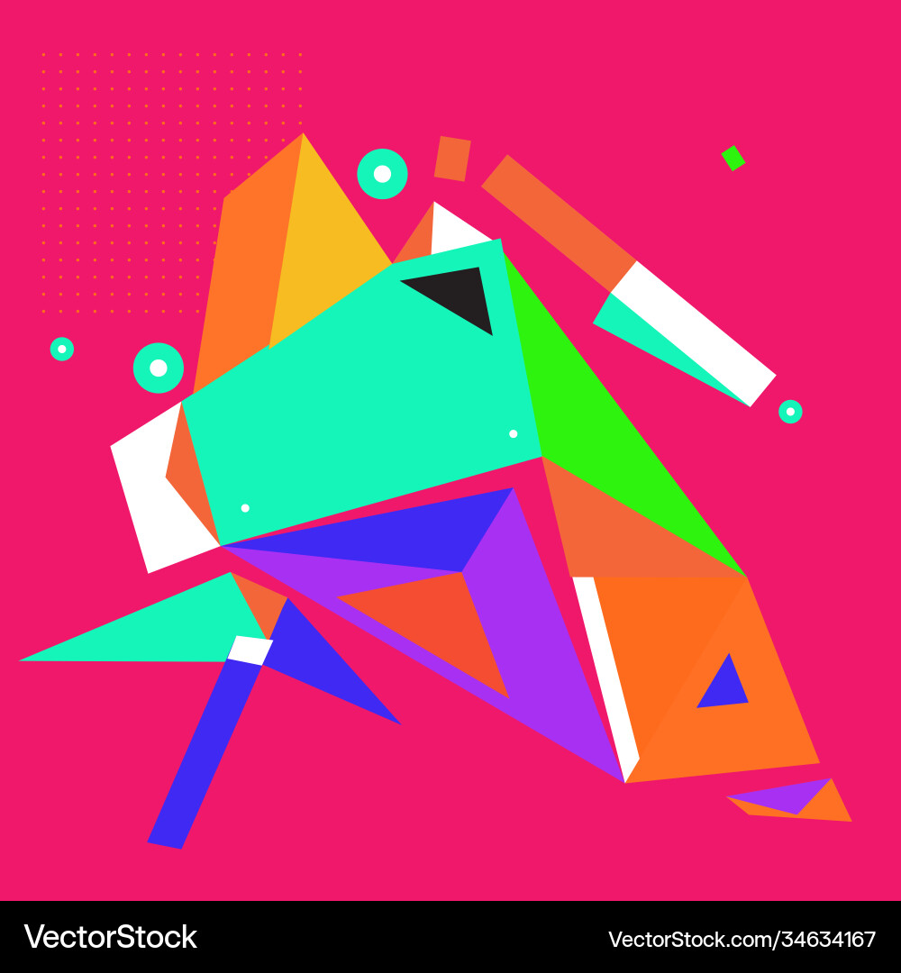 Abstract modern triangles background pattern Abstract modern triangles background pattern vector image