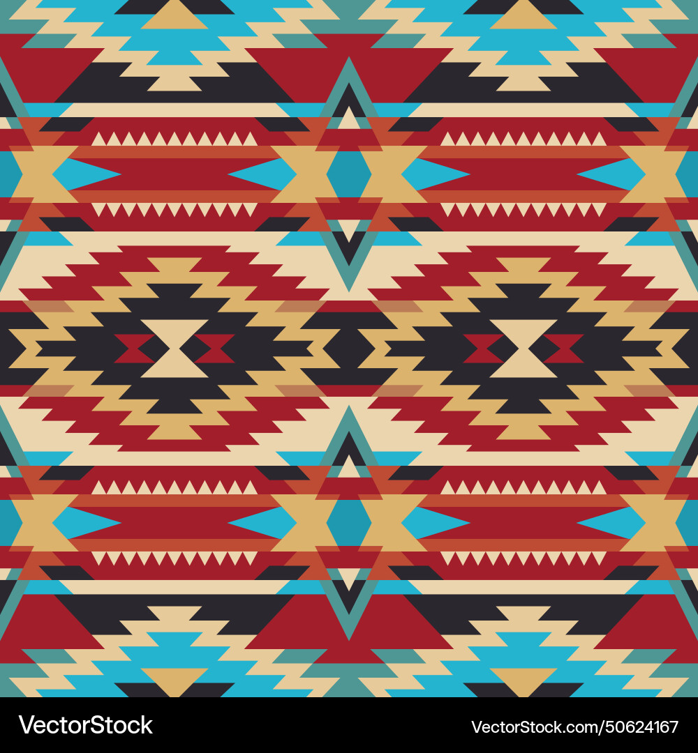 Native american southwest seamless pattern Vector Image