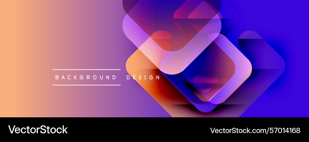Abstract geometric shapes overlap creating Abstract geometric shapes overlap creating Vector Image