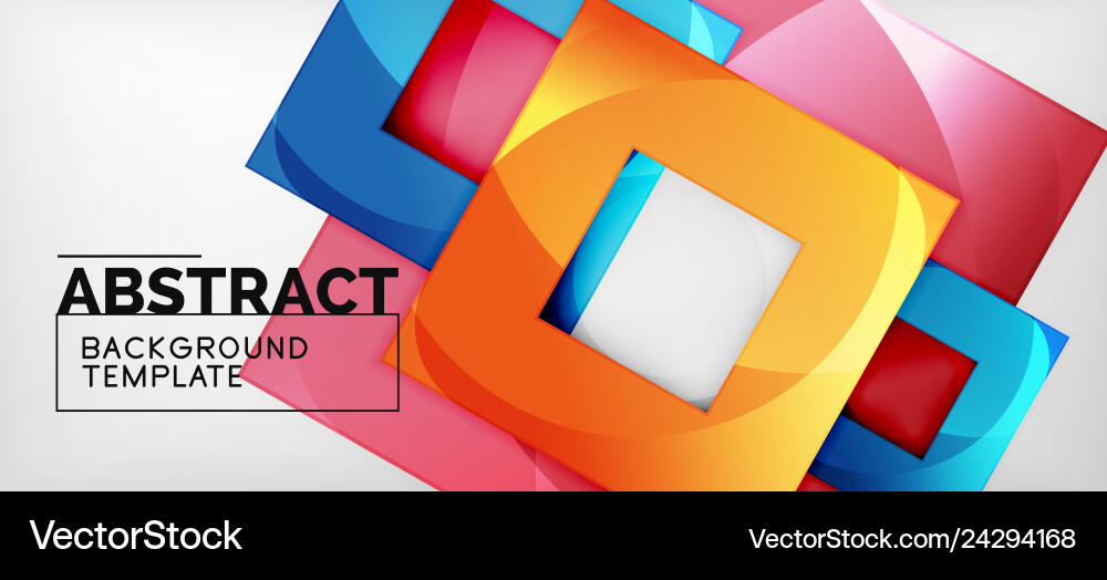 Background with color squares composition modern Background with color squares composition modern Vector Image