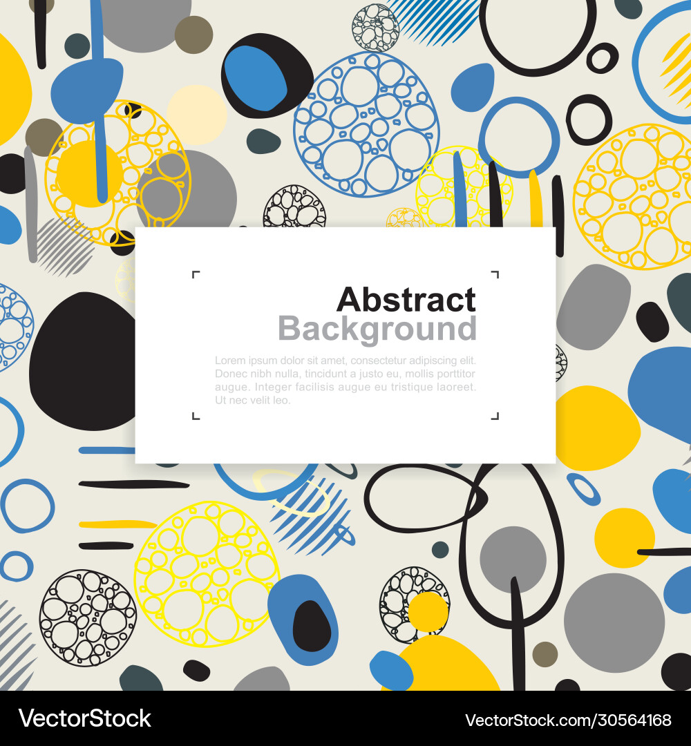 Colorful pattern background for template design Vector Image