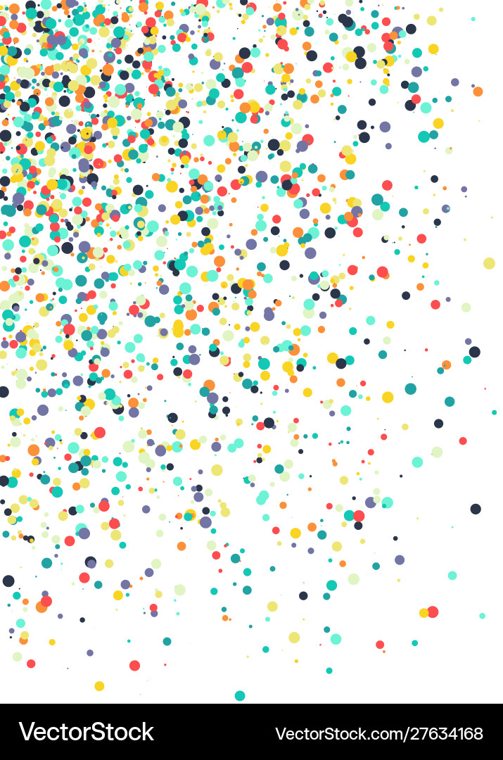 Colorful universe distribution computational vector image