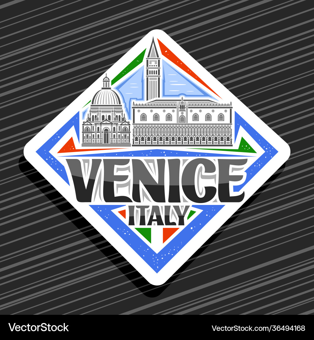 Logo for venice (36494168) – Royalty-Free Vector | VectorStock, image size:1000x1080