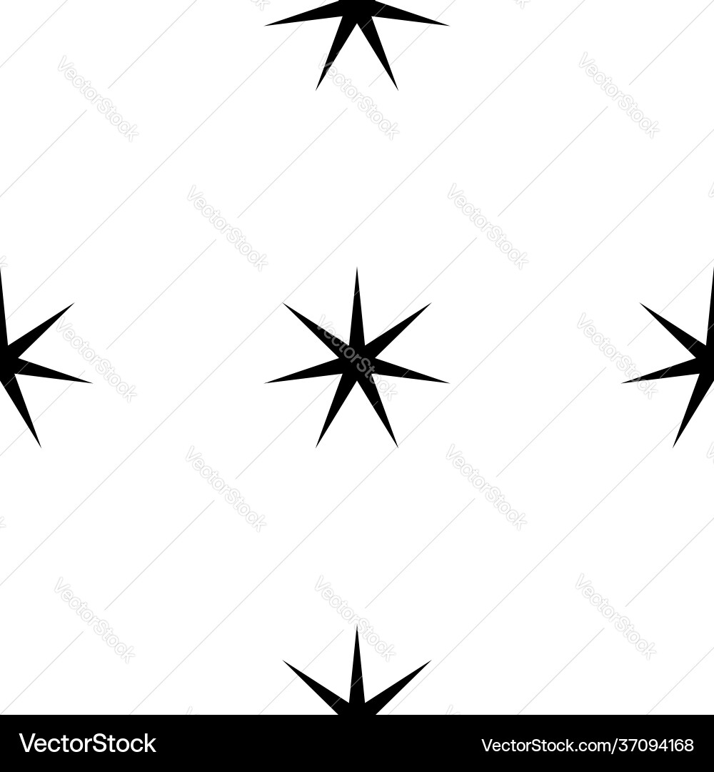 Repeatable seamless star shape pattern Repeatable seamless star shape pattern Vector Image