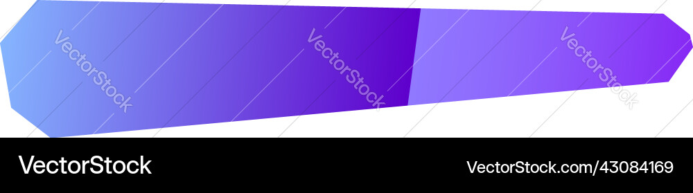 Button banner rectangle shape template Button banner rectangle shape template vector image