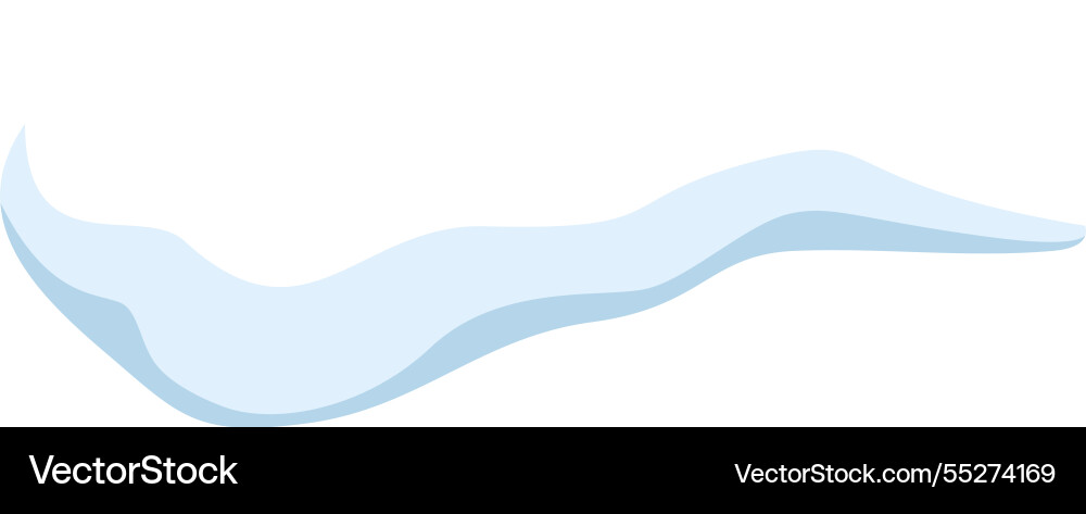 Light blue wave flowing smoothly creating Light blue wave flowing smoothly creating vector image