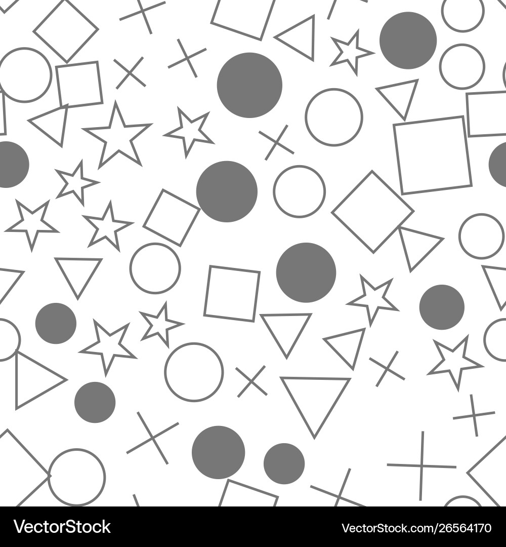 Abstract pattern repeat background template vector image