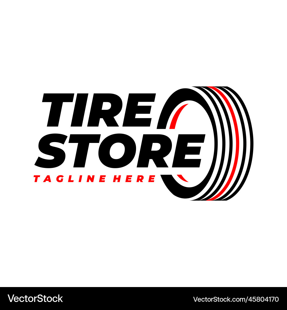 Reifen Logo Design Automobil Auto Showroom Reifen Logo Design Automobil Auto Showroom vektorbild
