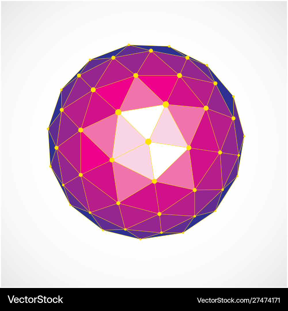 3d digital wireframe spherical object made using 3d digital wireframe spherical object made using vector image