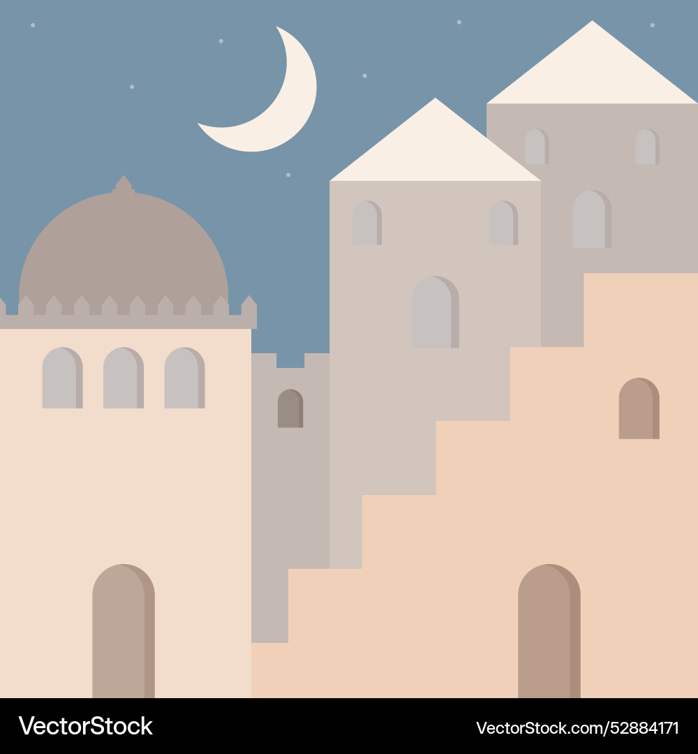 Abstract architecture minimalist design Vector Image