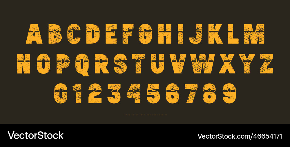 Cross out sans serif font with rounded corners Cross out sans serif font with rounded corners vector image