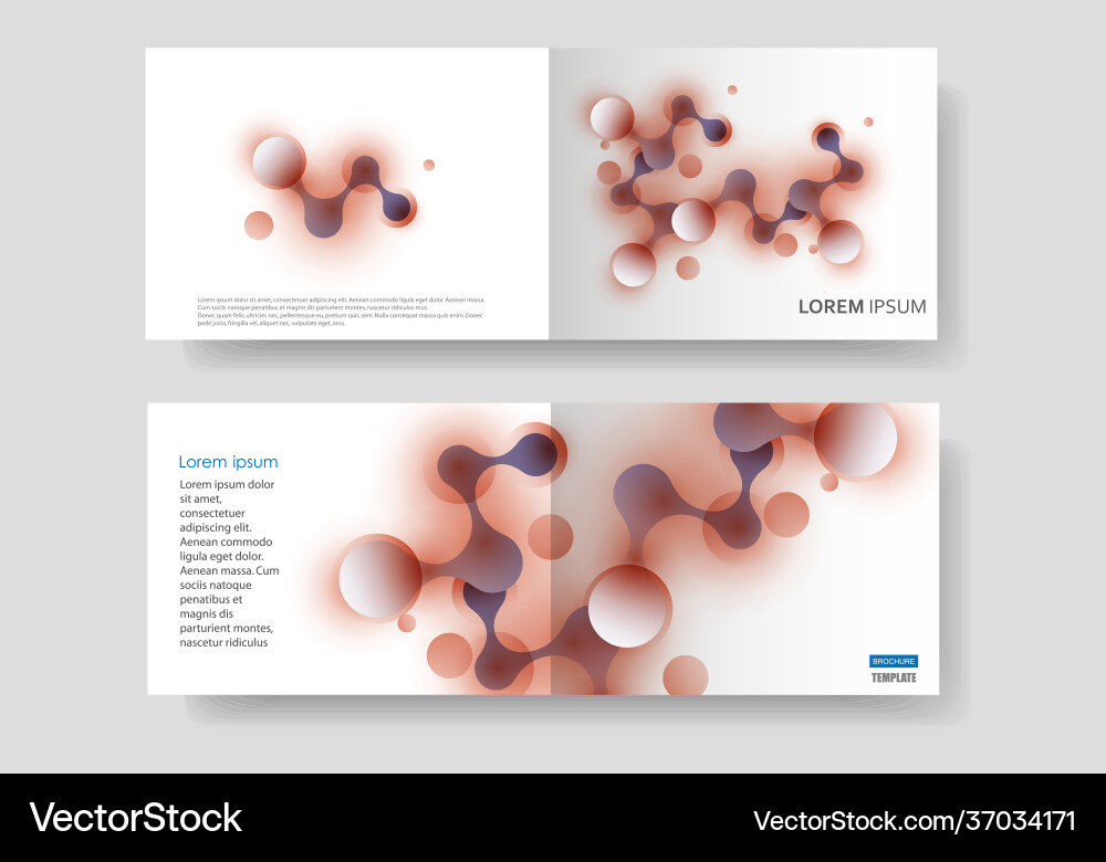Design composition connects abstract shapes Design composition connects abstract shapes vector image