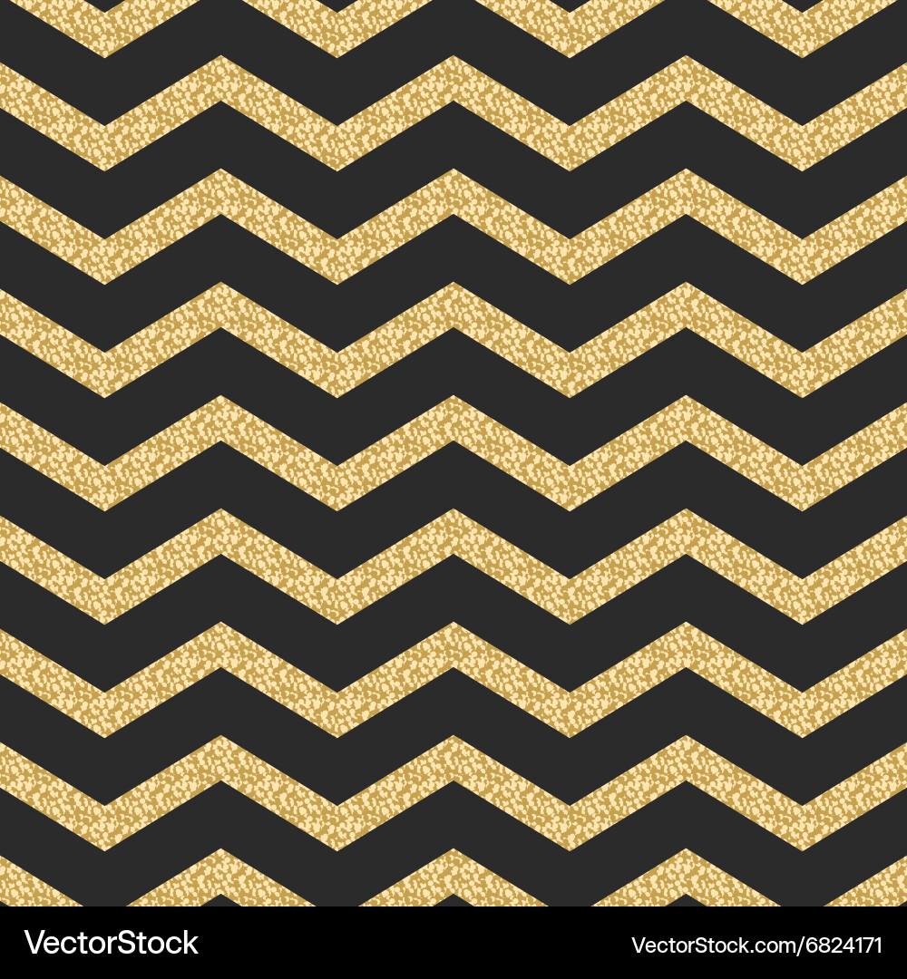 Glitter Chevron Stripe Pattern vector image