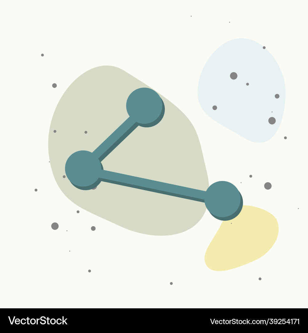 Image sharing on multicolored background Vector Image