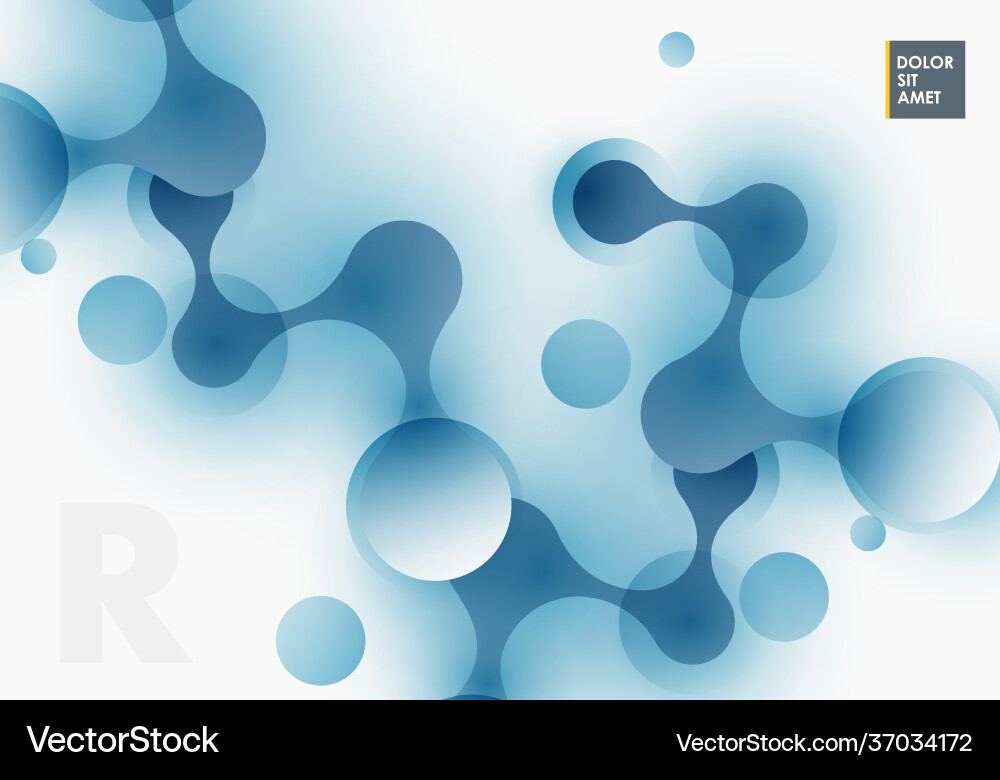 Abstract connection structure in technology style Abstract connection structure in technology style vector image