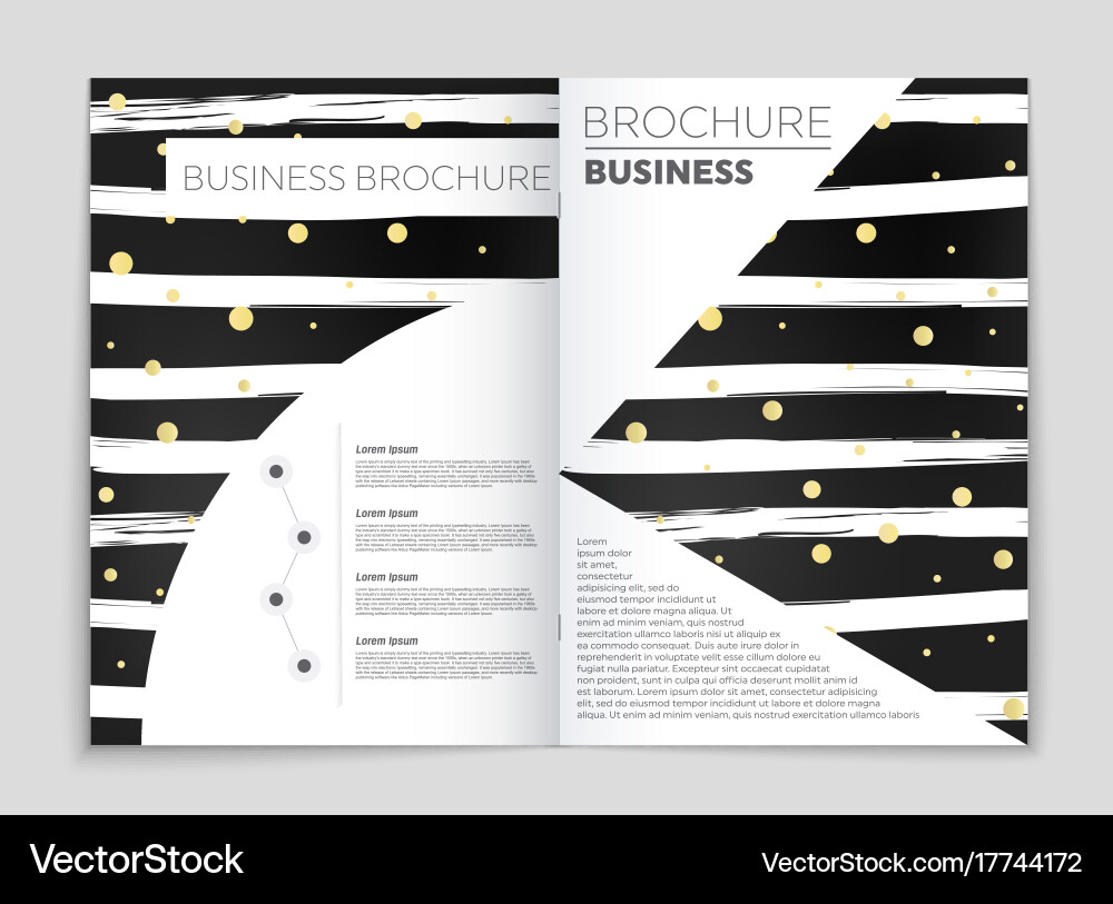 Abstract layout background set for art vector image