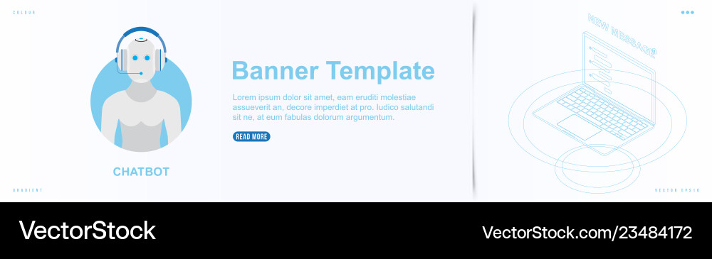 Landing page design template for web site Landing page design template for web site Vector Image