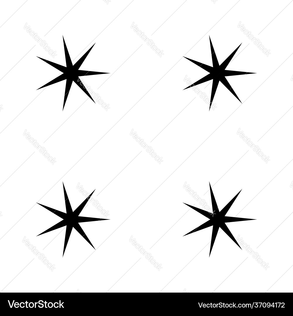 Repeatable seamless star shape pattern Repeatable seamless star shape pattern vector image
