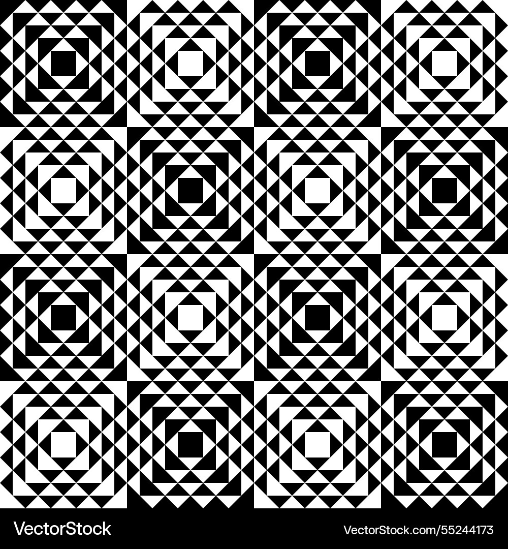 Abstract geometric seamless pattern background vec vector image