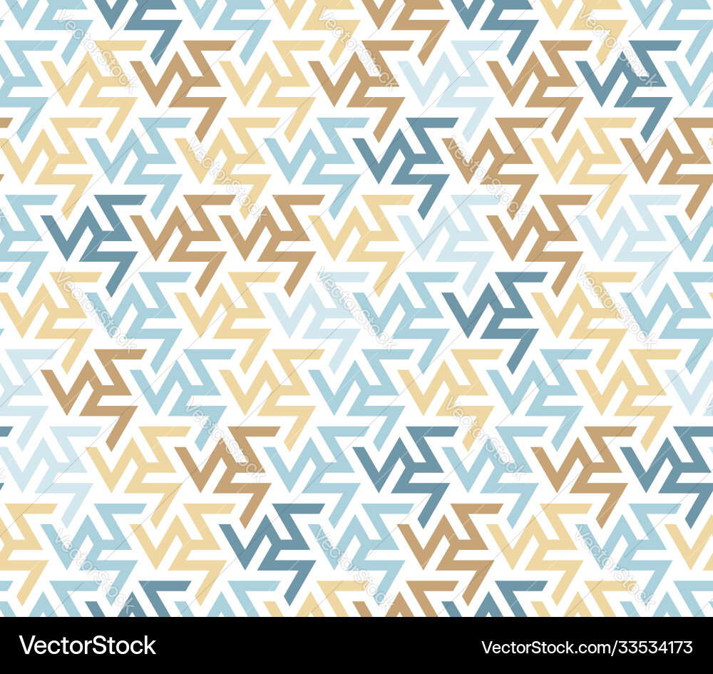 Zigzag color mix pattern seamless Zigzag color mix pattern seamless vector image
