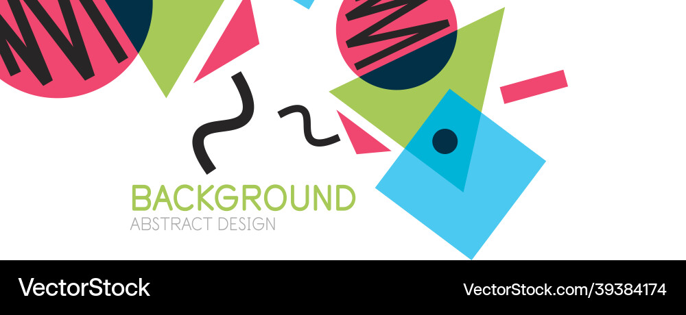 Abstract background blocks lines triangles Abstract background blocks lines triangles vector image
