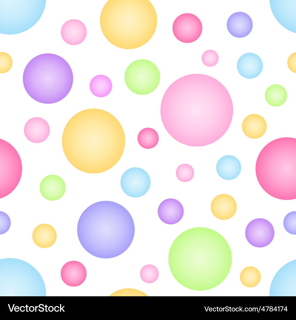 Colorful Circle Pattern vector image