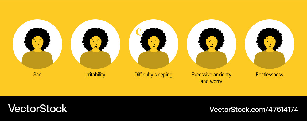 Set of with different types Vector Image