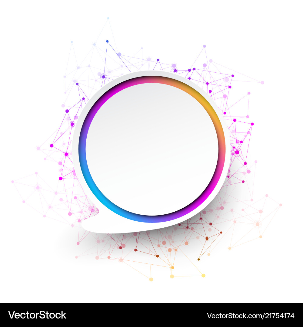 White communication background with colorful White communication background with colorful vector image