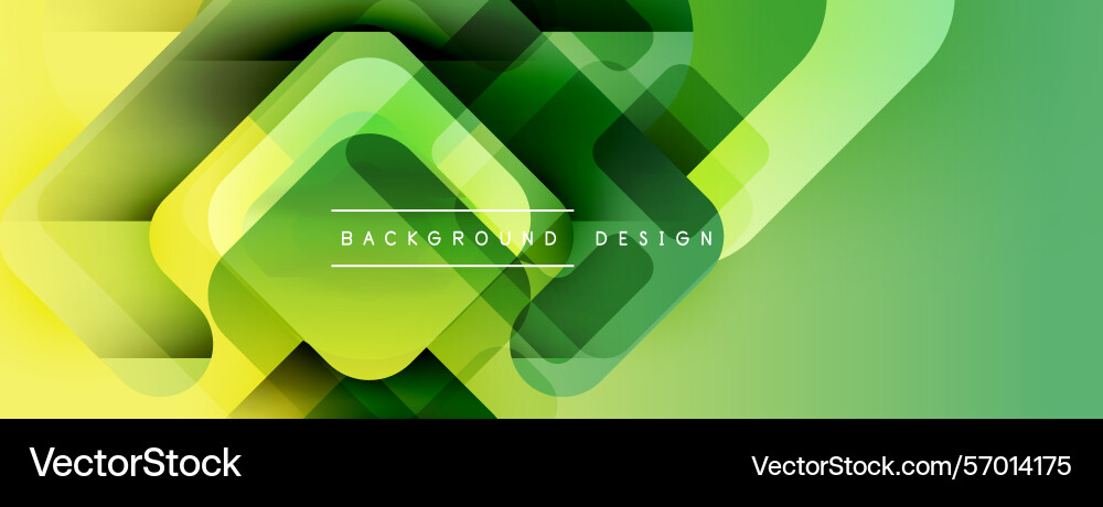 Abstract geometric background overlapping squares Abstract geometric background overlapping squares vector image