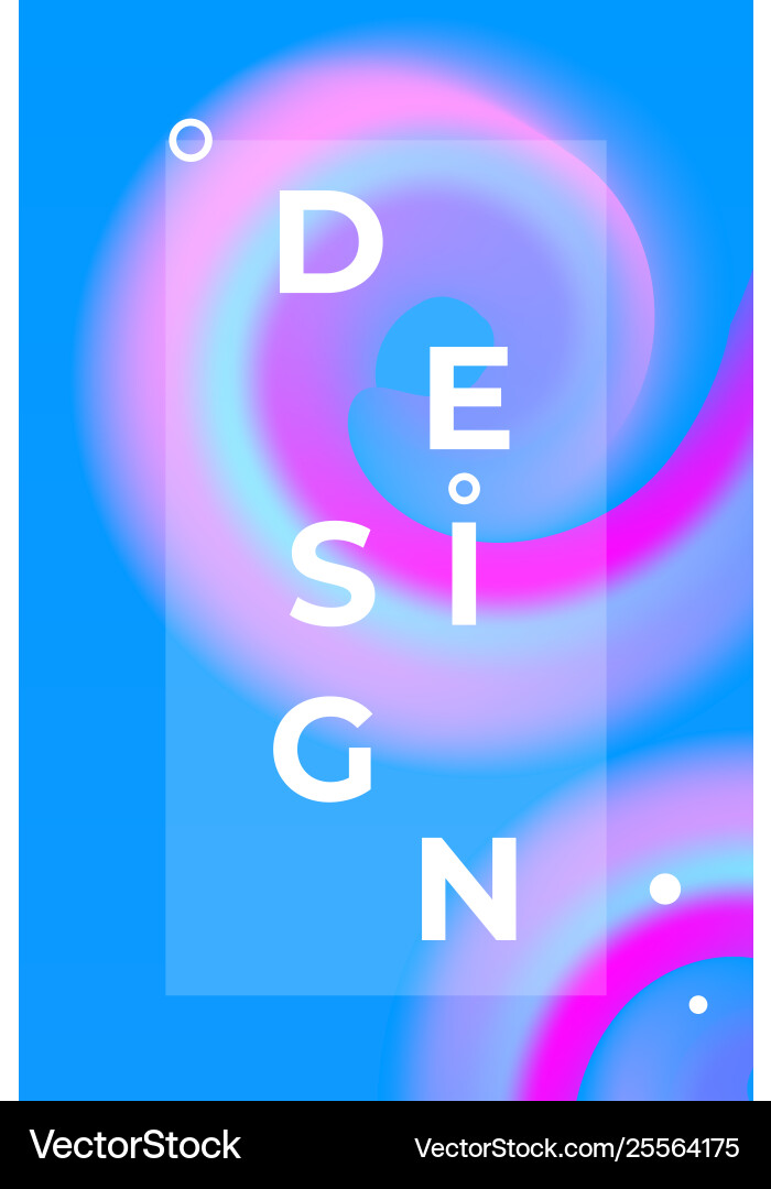 Abstract liquid background design color Abstract liquid background design color vector image