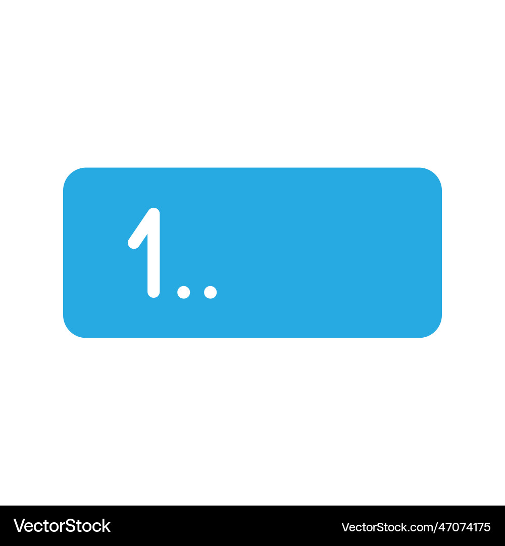 Input numbers icon image suitable vector image