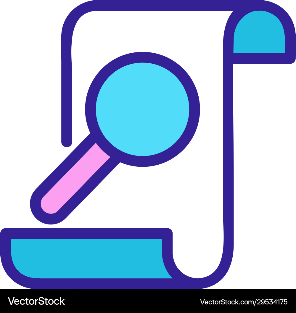 Parchment paper scroll icon isolated Parchment paper scroll icon isolated vector image
