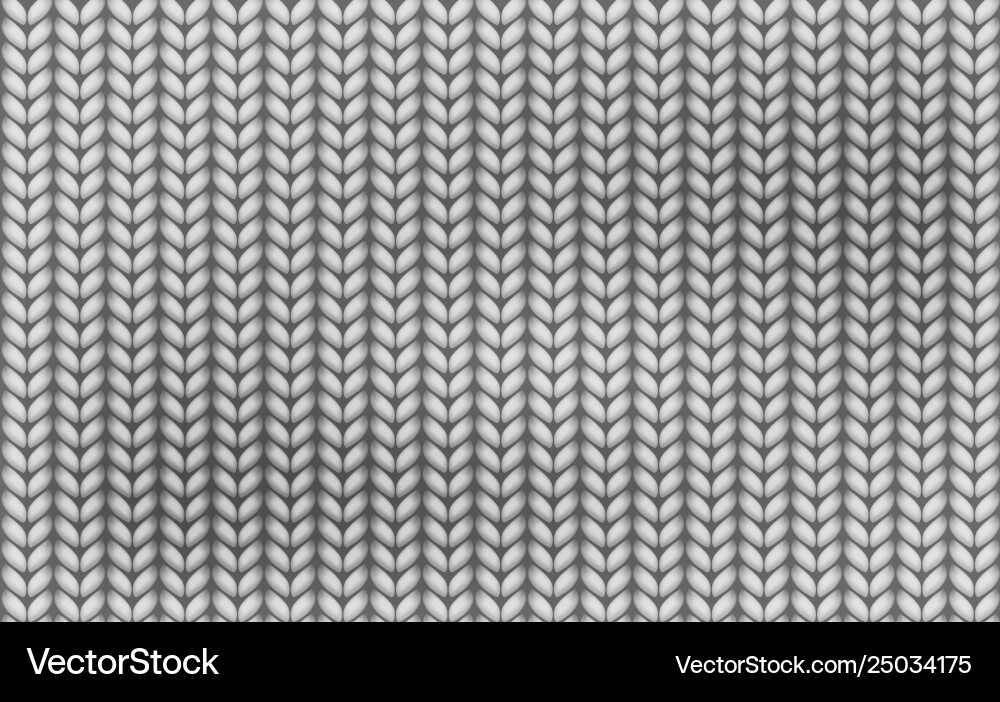 Stricken realistische Textur nahtloses Muster weiß Stricken realistische Textur nahtloses Muster weiß vektorbild