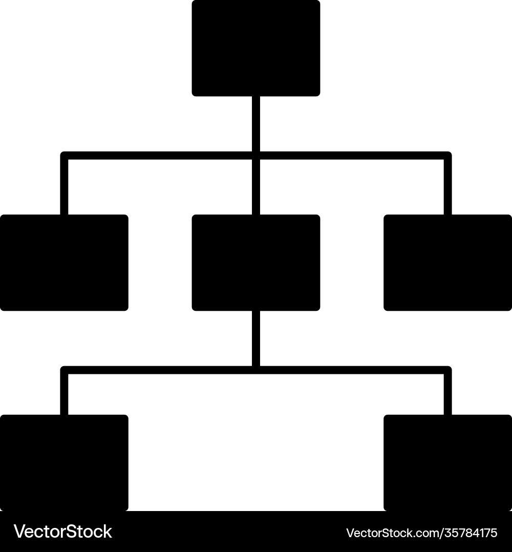 Workflow icon vector image